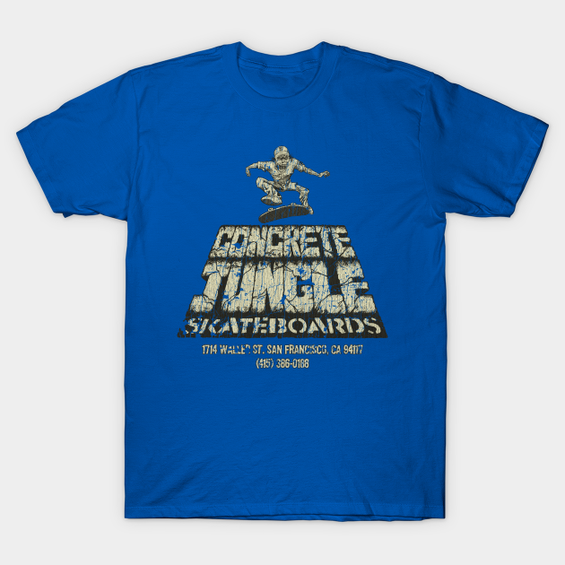 Concrete Jungle Skateboards Skateboarding TShirt TeePublic